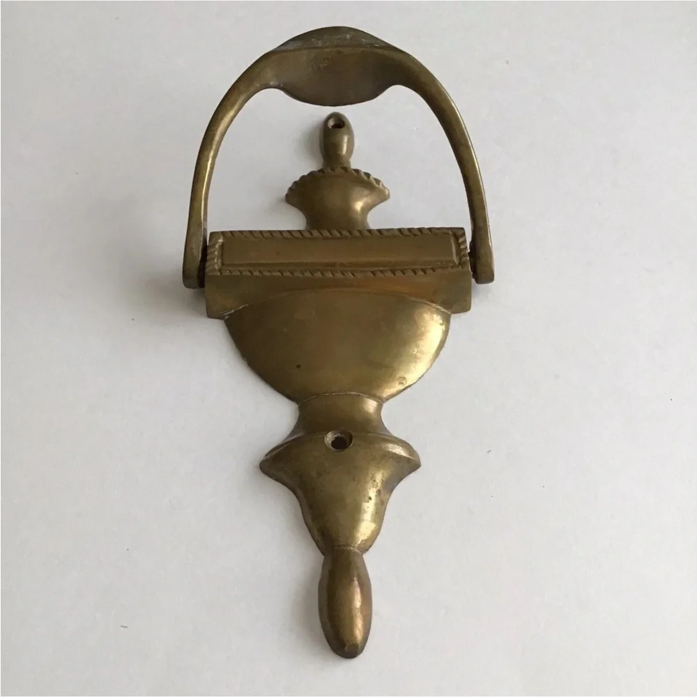 Brass Urn Style Door Knocker 8